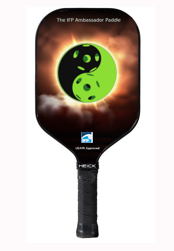 Customize Your Own Paddle [Based on Nonstop Paddle]USAPA Approved Paddle: 16. 5" L X 7. 5 W" ; Handle Lenght: 5. 6" ; Handle Circumference: 4. 25" ; Weight: 7. 0 - 8.3 OZ ; Core: 13MM/16MM, Spin Grit tech --Based on Heick Pickleball