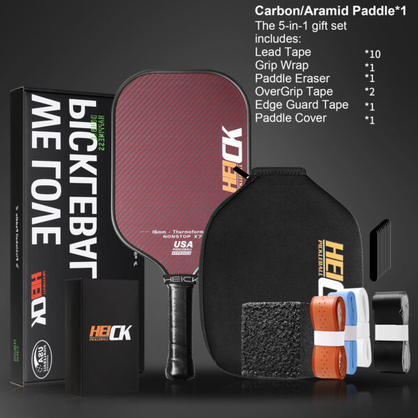 Heick x7 kevlar Pickleball Paddle, thermoformed - 图片 6