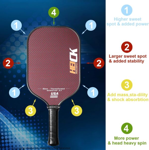 Heick Pickleball accessories 5 in 1 - 图片 4